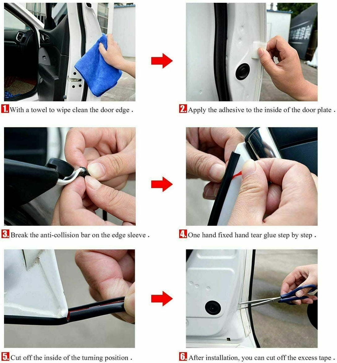 Car Door Edge Protector Molding 5 Meter - Protect Your Car