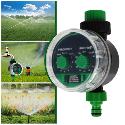 Electronic Water Timer Ball Valve - Battery Operated, Programmable