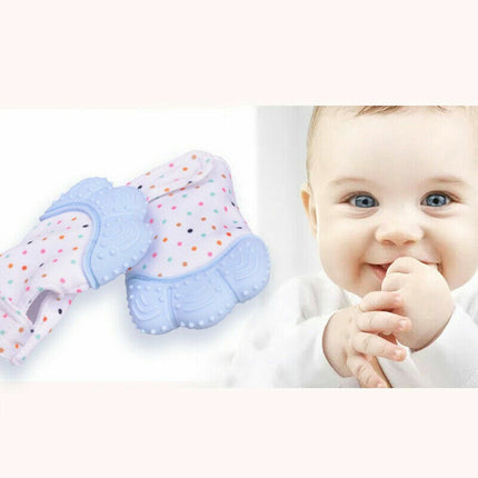 1pc/pack Food Grade Silicone Molar Gloves for Kids Teethng - Blue/Pink 10_ab76ced0-5e9b-47a4-aa23-09e952fce679