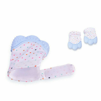 1pc/pack Food Grade Silicone Molar Gloves for Kids Teethng - Blue/Pink 12_0b6f3ba9-9afb-47cd-b908-3e86d3322555