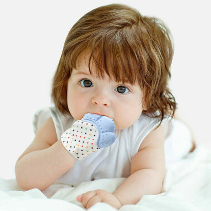 1pc/pack Food Grade Silicone Molar Gloves for Kids Teethng - Blue/Pink 13_bcfd6212-f68f-42d1-9aeb-15be680ae2a0
