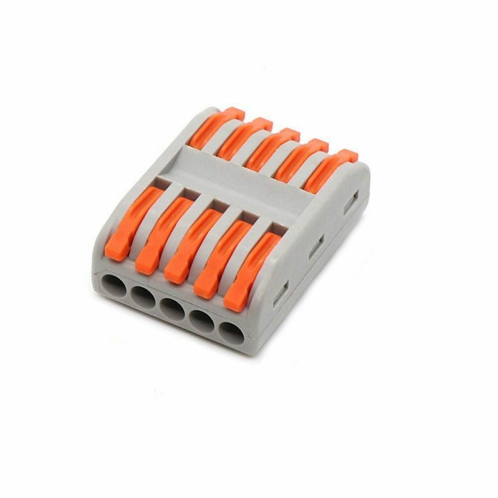 Terminal Block Wire Insert Push-In Terminal Block Wire Connector: Connect Securely