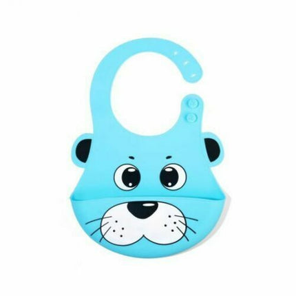 Silicone baby bib food catcher - Pink/Blue 1_3584bc2e-71f9-40f8-8c7a-97fc21440695