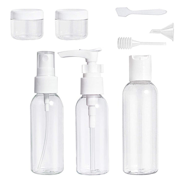 Travel Cosmetics Toiletary refillable Bottle Kit - 8pc/kit 1_47f8c0a9-84bd-4770-8ac1-e06b2ba545a7