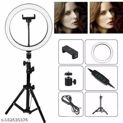 "10"" LED Ring Fill Light w/Stand & Mount Kit LONG 1.1M SHELF AND LED RING SEPARATE P" 1_55f84da4-a777-4b17-a482-4d7d29069a1e