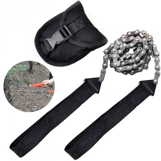 Sportsman Pocket Chainsaw Folding Hand Saw Tool for Survival Gear, Camping, Hunting, Tree Cutting 2021-08-19_2