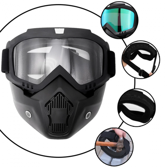Kids Goggles Mask Tactical Goggles with Detachable Face Mask for Cycling Skiing Outdoor Children CS Paintball 2021-09-07_3