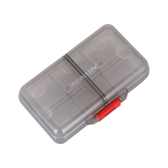 Travel Pill Organizer Portable Pocket Pill Box Dispenser for Purse Vitamin Fish Oil Compartments Container Medicine Box 2021-09-14_12__1
