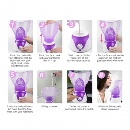 Face Nymph Spa Home Facial Steamer Sauna Pores Office Deep Cleanse SPA AU 2021-09-21_11