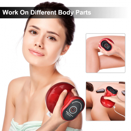 Electric cupping stimulate acupoint body slimming massager guasha scraping thermal massage negative pressure acupuncture therapy 2021-09-23_4
