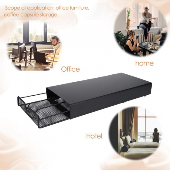 40pcs nespresso capsule drawer organizer, metal coffee pot drawer, vertical support 2021-10-08_1_3797d65e-61f5-4e9d-a51b-4cf8a1b223ae