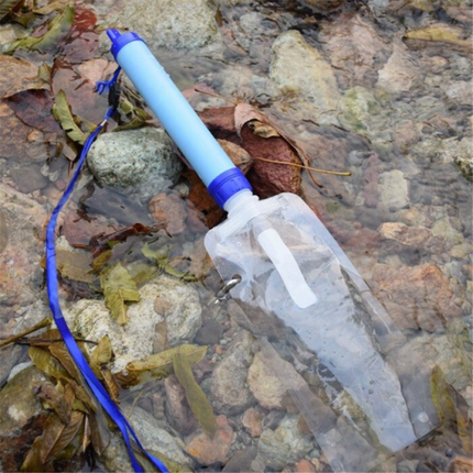 Personal Water Filter Set Camping Water Purifier Set Outdoor Hiking Camping Lake River Portable Water Filter Filtration Tube Straw 2021-11-26_2