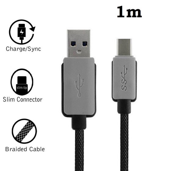 Braided Type C Charging Cable 32424234324324