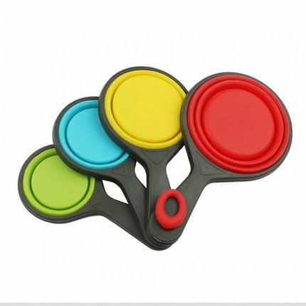 Food Grade Silicone Foldable Measuring Cups 32rt