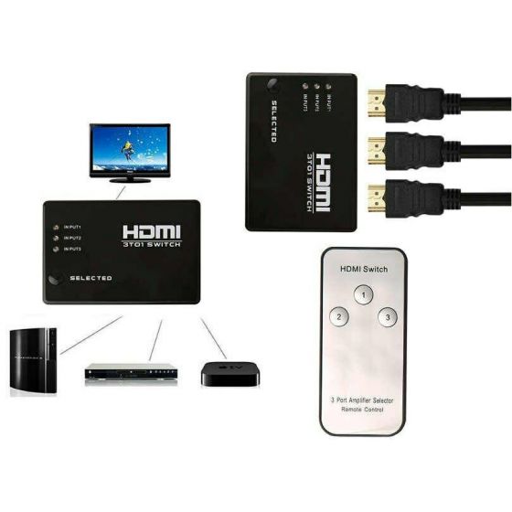 3 in 1 Out HDMI Switch Splitter Box 32s4df621sd_3