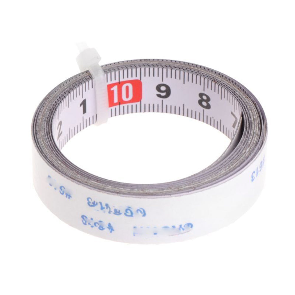 1 Meter Self-Adhesive Measuring Tape with Adhesive Backing Right To Left Reading 33232332