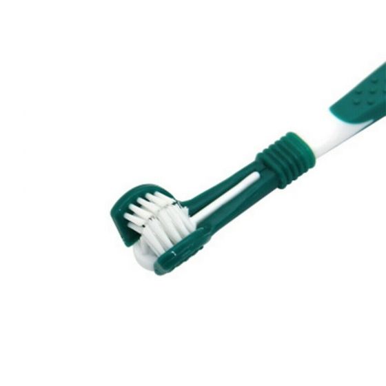 Three-sided Pet Toothbrush