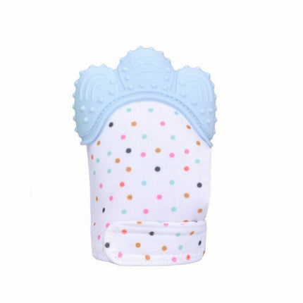 1pc/pack Food Grade Silicone Molar Gloves for Kids Teethng - Blue/Pink 3_83fe19a2-01a2-46e4-860b-401acefc8e8b
