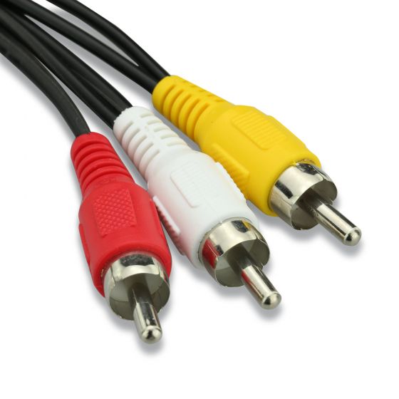 25cm 3 RCA Male Plug to 6 RCA Female Jack cable 3m_6f_3rca_splitter_cable_5708_zu2