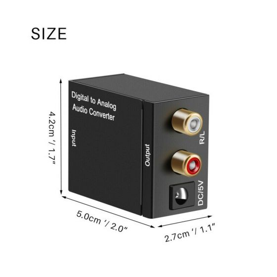 Digital to Analog Audio Converter Adapter 3s5df4g521sdfg_8