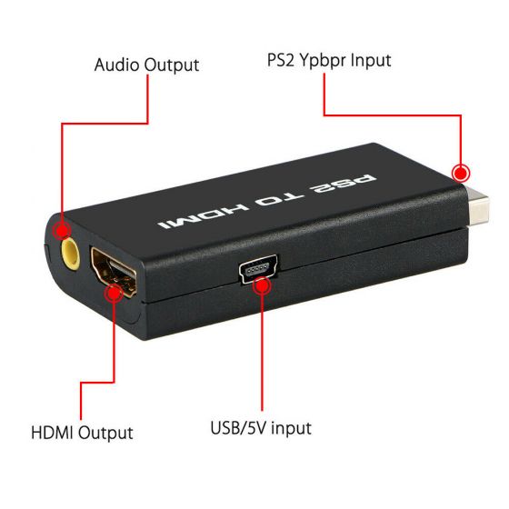 PS2 to HDMI Converter Adapter 3sd5f65sdf_1