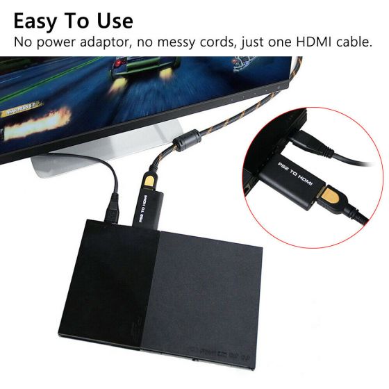 PS2 to HDMI Converter Adapter 3sd5f65sdf_2