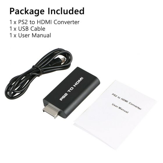 PS2 to HDMI Converter Adapter 3sd5f65sdf_5
