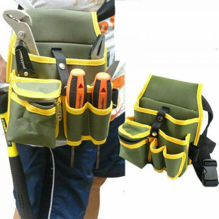 Electrician Waist Pocket Belt Tool Pouch Bag Canvas Hardware Toolkit Holder Bags 435345435435