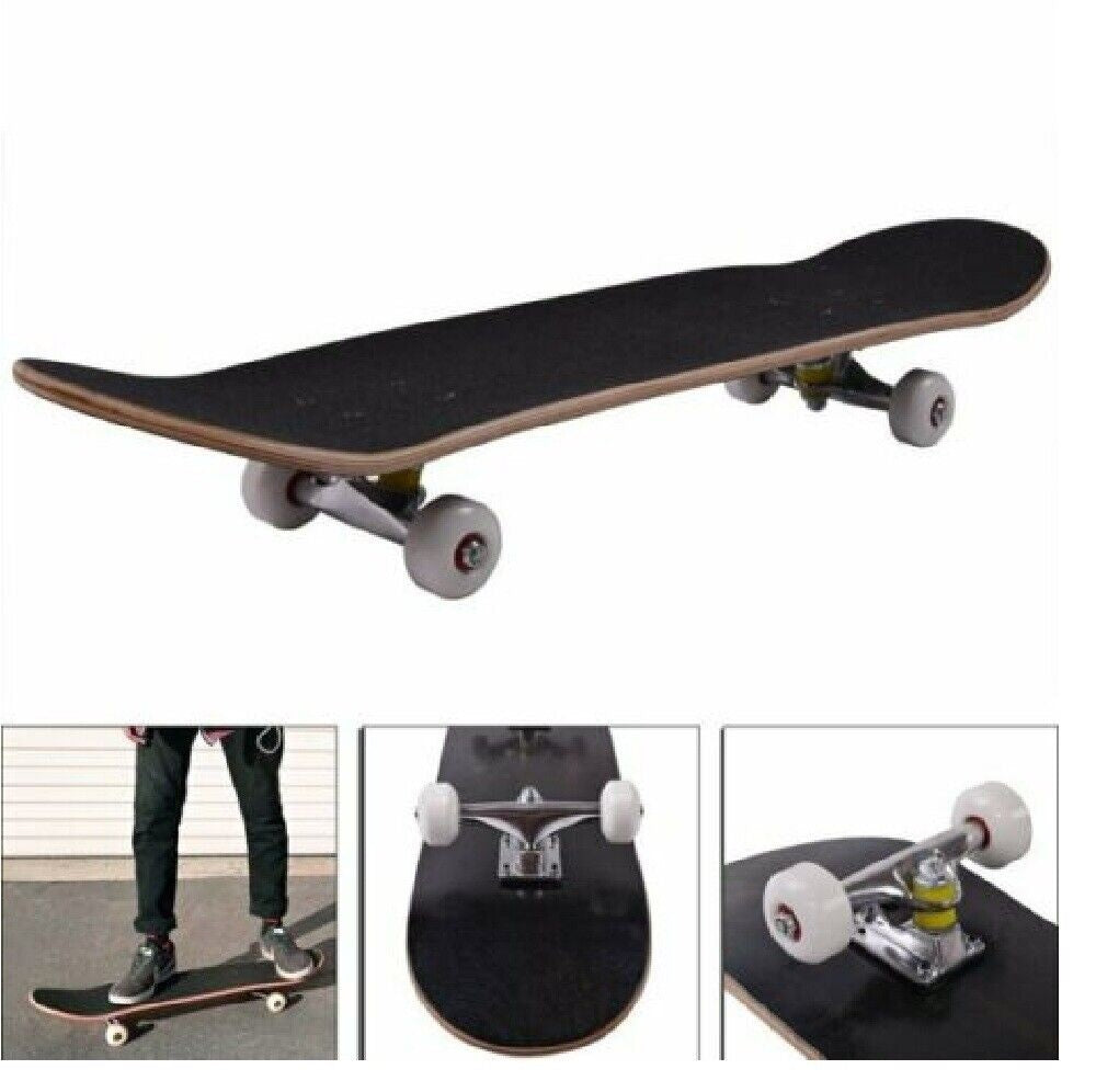 Blank Complete Skateboard Stained BLACK 7.75" Skateboards 4_00a80e83-4351-493d-9efc-7b7a6d89b13b