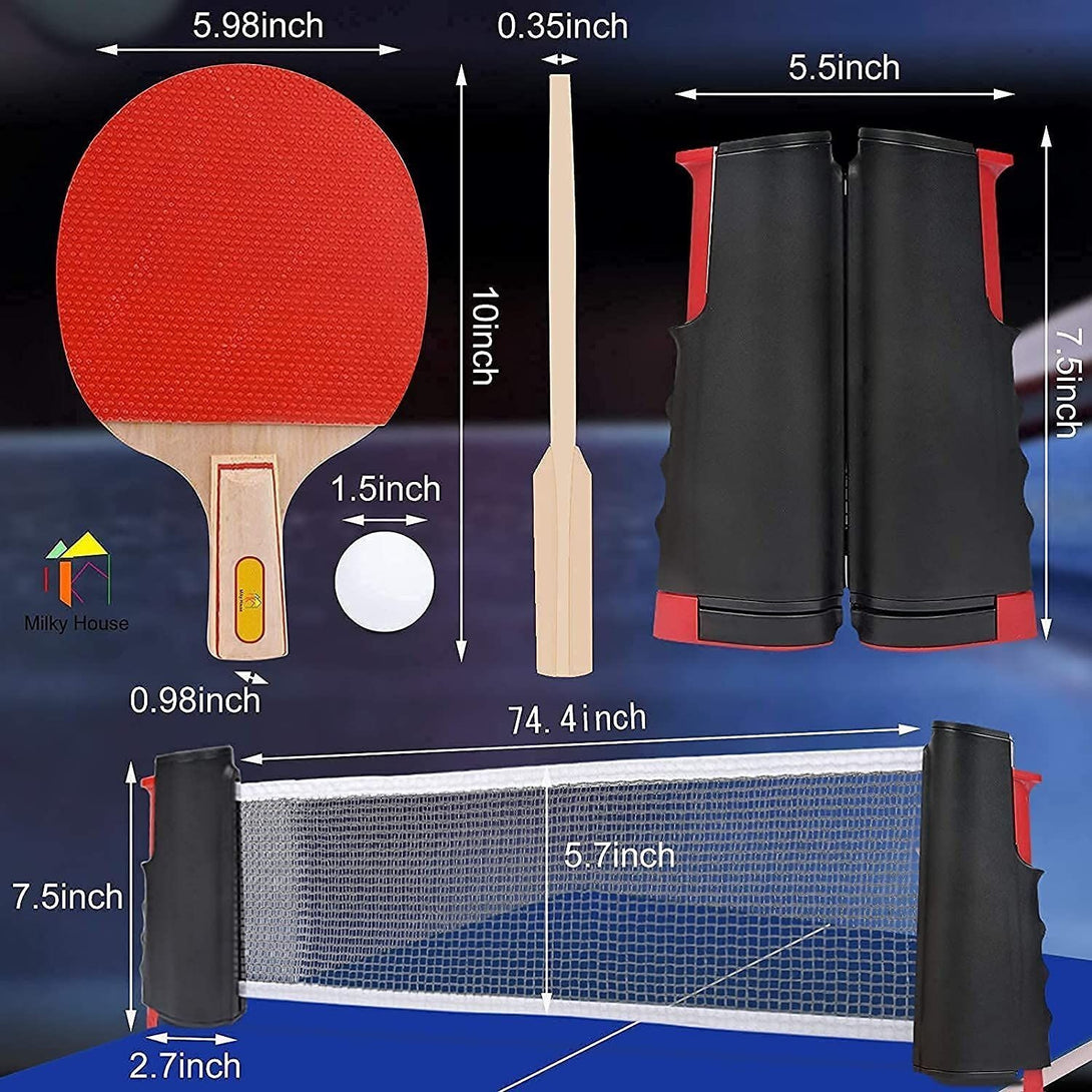 Instant Table Tennis Kit Ping Pong Set Retractable Net Rack + 2 Bats + 6 Balls 4_617a814a-490c-4f90-9a86-82d28d214e75