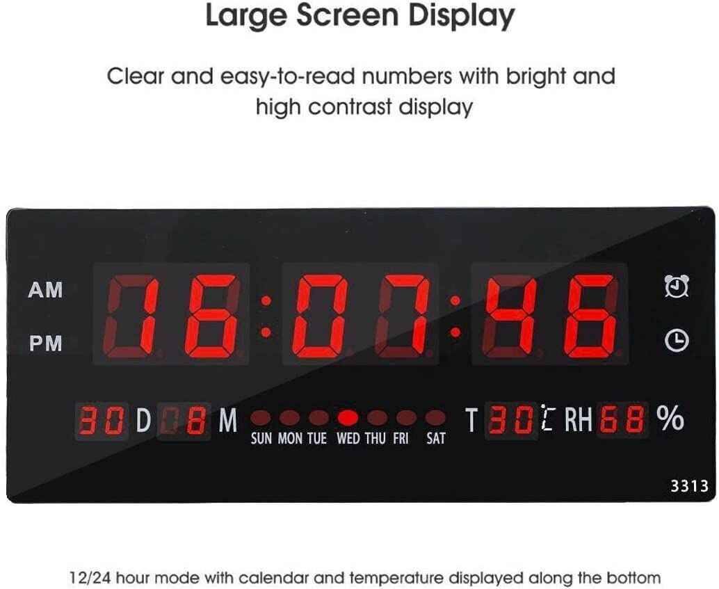 Led Clock LED digital Wall clock