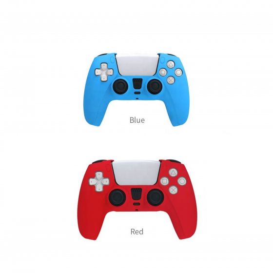 PS5 Controller Skin Case with Silicone Rubber Protective Grip