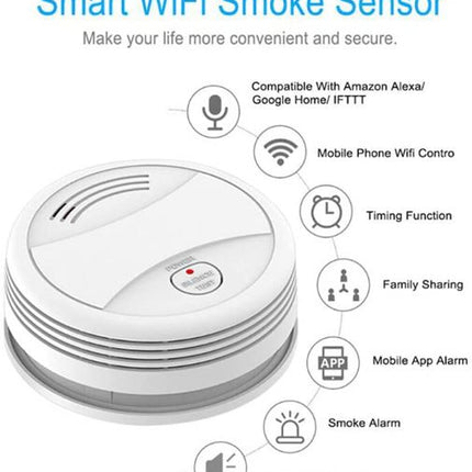 Intelligent WiFi Strobe Smoke Detector Fire Sensor APP Control Office Home Smoke Fire 546456456456_956adfce-8a55-4abd-b71b-9b697718162c