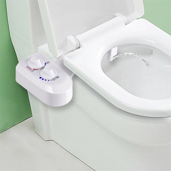 Bidet Toilet Attachment Hot/Cold Water "Dual Nozzle" 56567567567