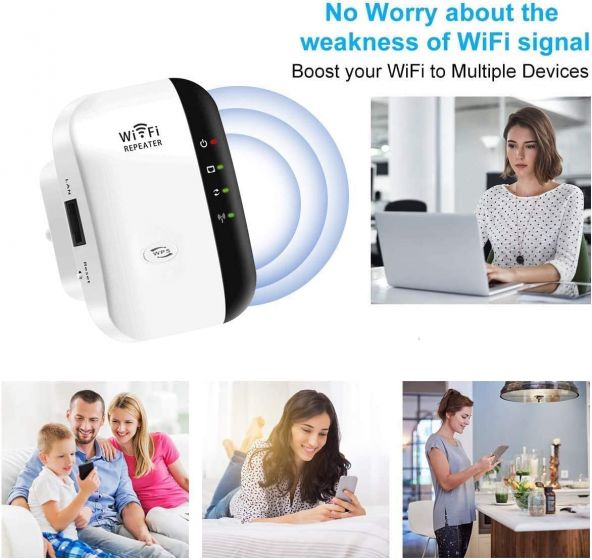 WiFi Range Extender 300Mbps Wireless Repeater 2.4G with Internet Signal Booster AP Amplifier Supports 61g9tkwv54l._ac_sl1172