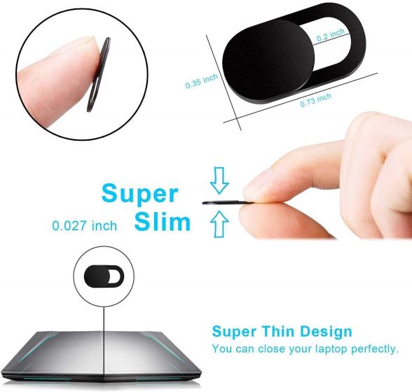 6 Pcs Ultra Thin Webcam Cover Slider Privacy Protection Camera Shutter Shield Stickers 61omt0-3d0l._sl1470