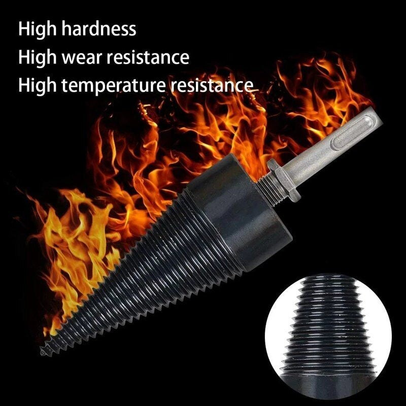 32 mm HighSpeed Twist Firewood Drill Bit Wood Splitter
