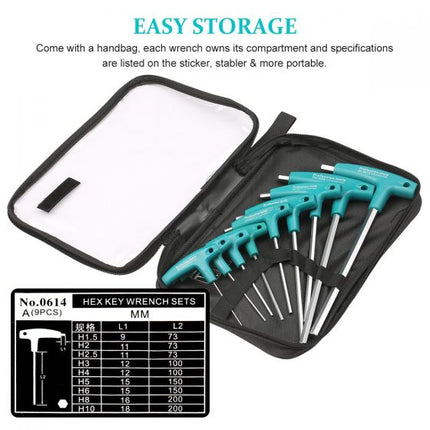 9pcs T Hex Set Allen Screwdriver Bit Metal Key Screw Steel Wrench Tool 6d375bef9ceff8f64eb35144fbb2fbec3a8c580f_original