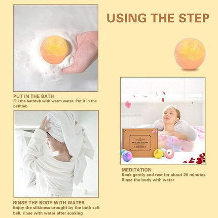 12 Pcs Bath Bombs Organic Bubble Bath Rich for Mom, Wife, Kids 71bfxdg5jts._ac_sl1500
