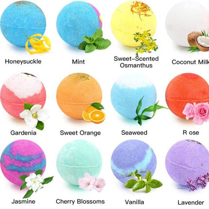 12 Pcs Bath Bombs Organic Bubble Bath Rich for Mom, Wife, Kids 71ojqabexrl._ac_sl1500__1