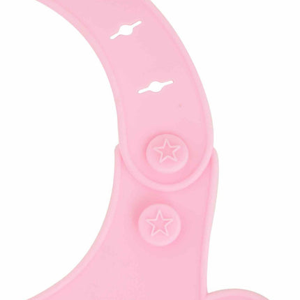 Silicone baby bib food catcher - Pink/Blue 7_089eb82d-220d-458d-a026-9babfe0cb394