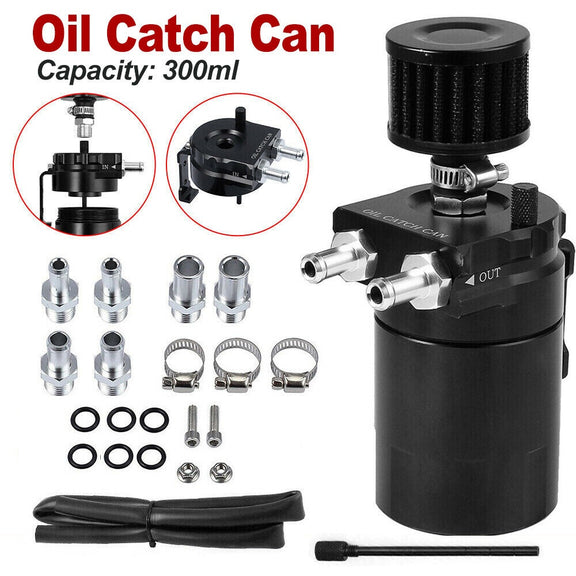 Catch Can Breather Tank - Universal Diesel & Petrol Filter