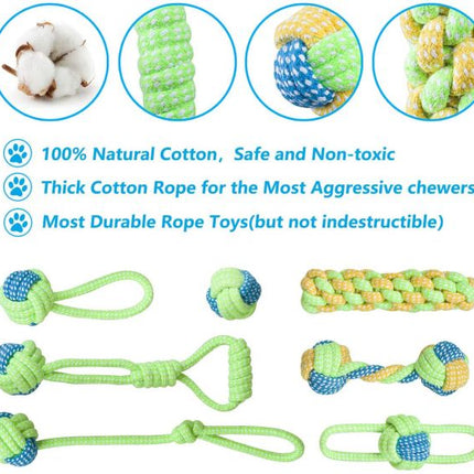 7Pcs Dog Rope Toys Braided Rope 81jsrvaneol._ac_sl1500