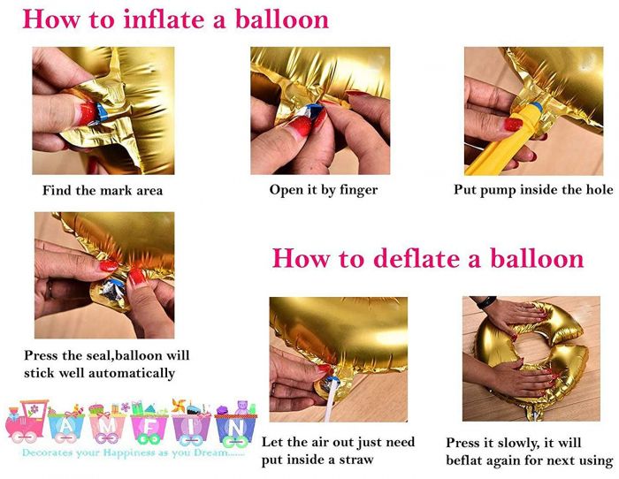 5PCS Baby Shower Balloons