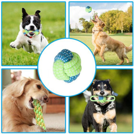 7Pcs Dog Rope Toys Braided Rope 81tejozhovl._ac_sl1500