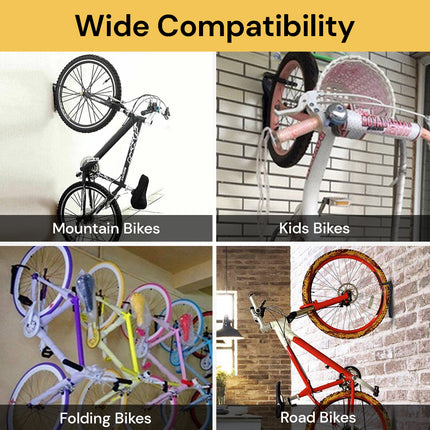 2pcs Wall Bike/Bicycle Holder BikeHolder08