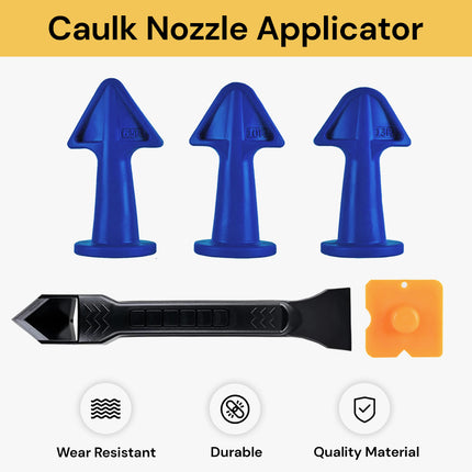 5in1 Caulk Nozzle Applicator Finishing Tool FinishingTool01