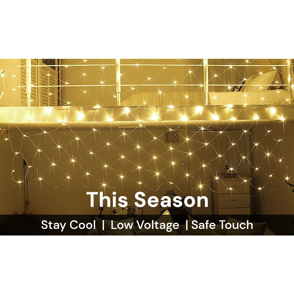 Indoor Outdoor LED Net Lights LEDLight12