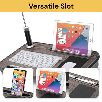 Portable Lap Desk with LED Light PortableLapDesk05