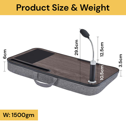 Portable Lap Desk with LED Light PortableLapDesk11